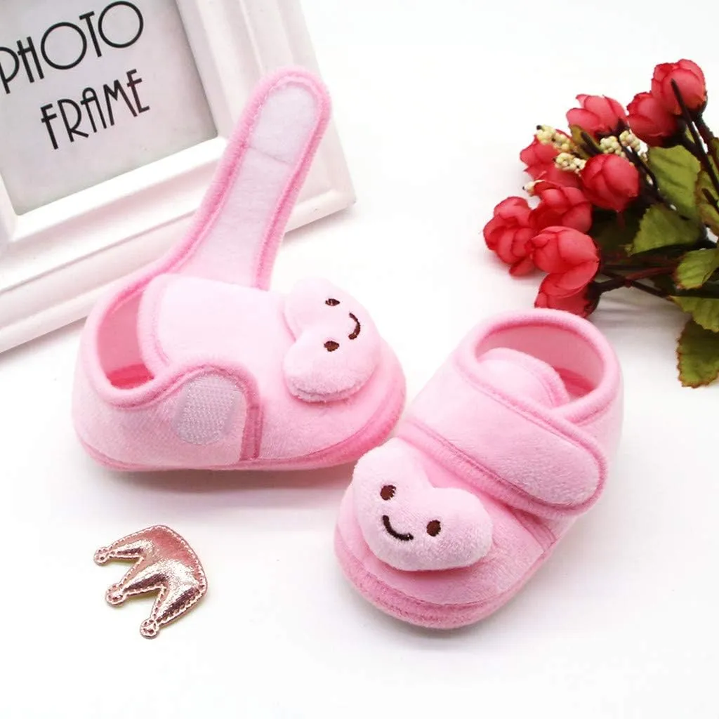 7 Toddler Girl Shoes Stars Girls Soft Sole Infant Boots Baby Shoes Warm Winter Plush Toddler Name Brand Shoes