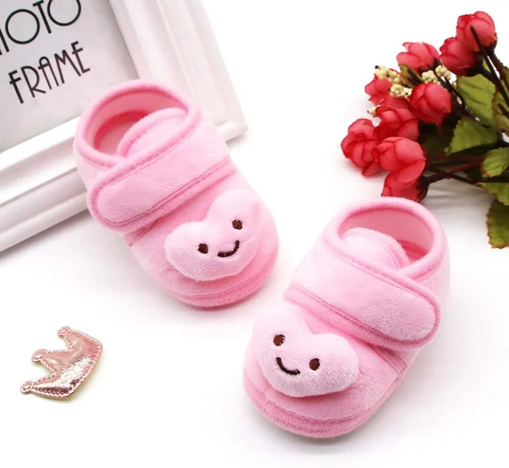 7 Toddler Girl Shoes Stars Girls Soft Sole Infant Boots Baby Shoes Warm Winter Plush Toddler Name Brand Shoes