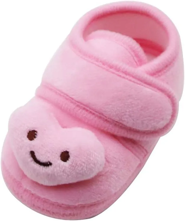 7 Toddler Girl Shoes Stars Girls Soft Sole Infant Boots Baby Shoes Warm Winter Plush Toddler Name Brand Shoes
