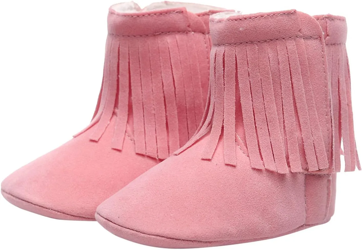 Baby Boot Soft Sole Soft Infant First Cotton Plush Girls Snow Shoes Tassels Boots Walkers Baby Warm Baby Shoes Boy Shoes Size 12