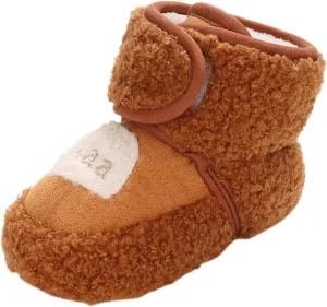 Baby Boots for Infant Toddler Boys Girls Soft Sole Winter Warm Socks Indoor Boots Infant First Walkers Warm Shoes