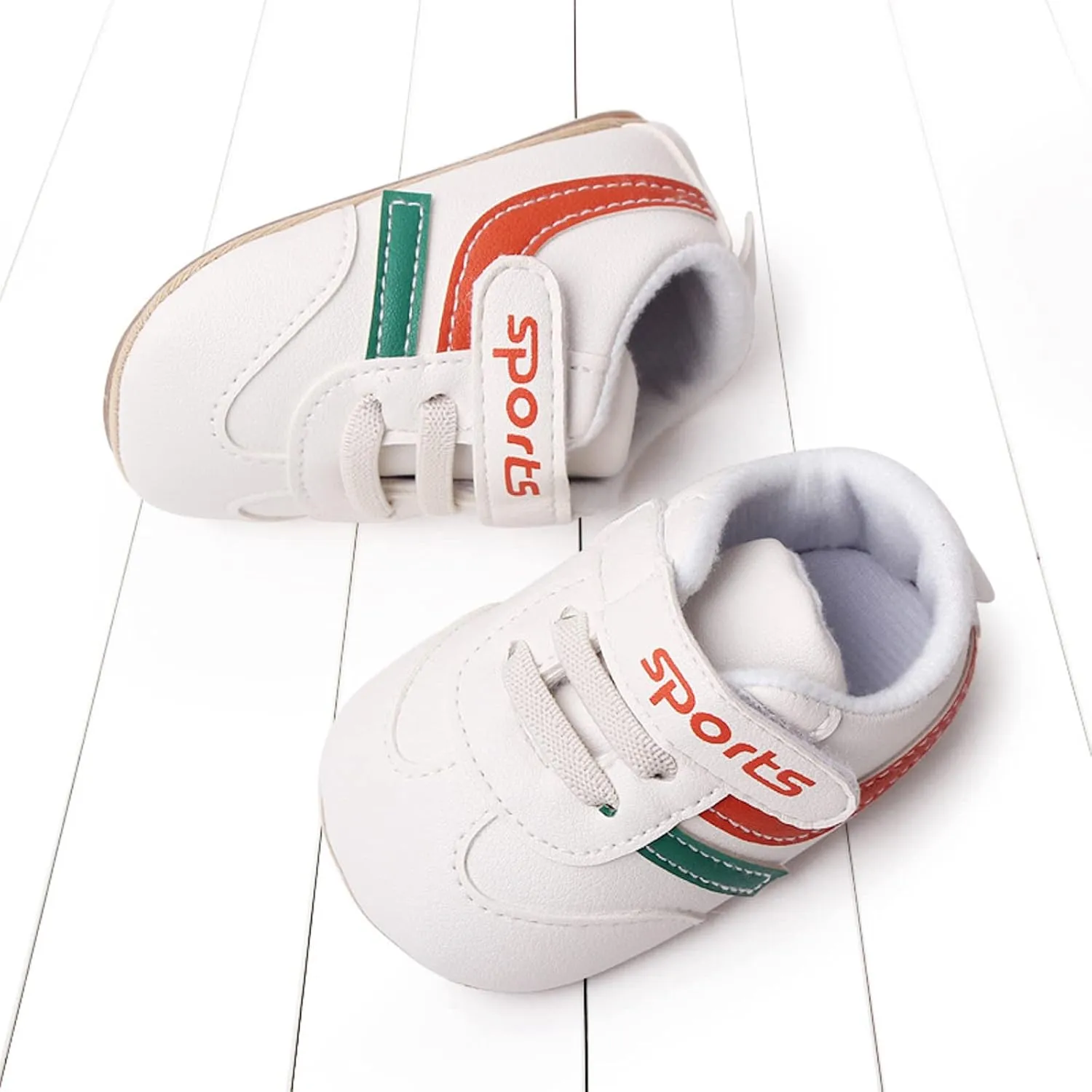 Baby Boys Girls ?xford Shoes PU Leather Soft Rubber Sole Sneakers Anti-Slip Toddler Ankle Boots Walking Shoes