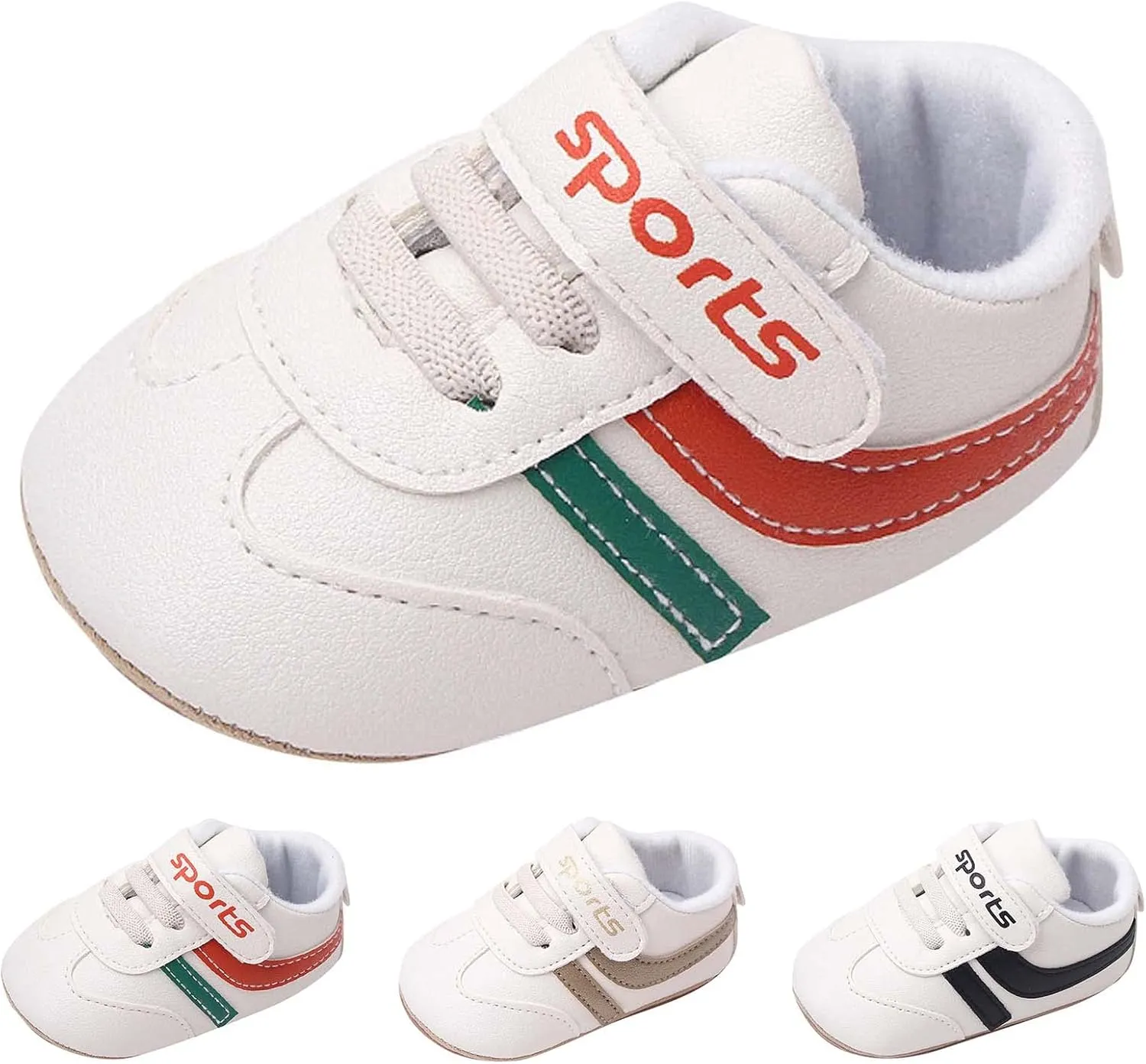 Baby Boys Girls ?xford Shoes PU Leather Soft Rubber Sole Sneakers Anti-Slip Toddler Ankle Boots Walking Shoes