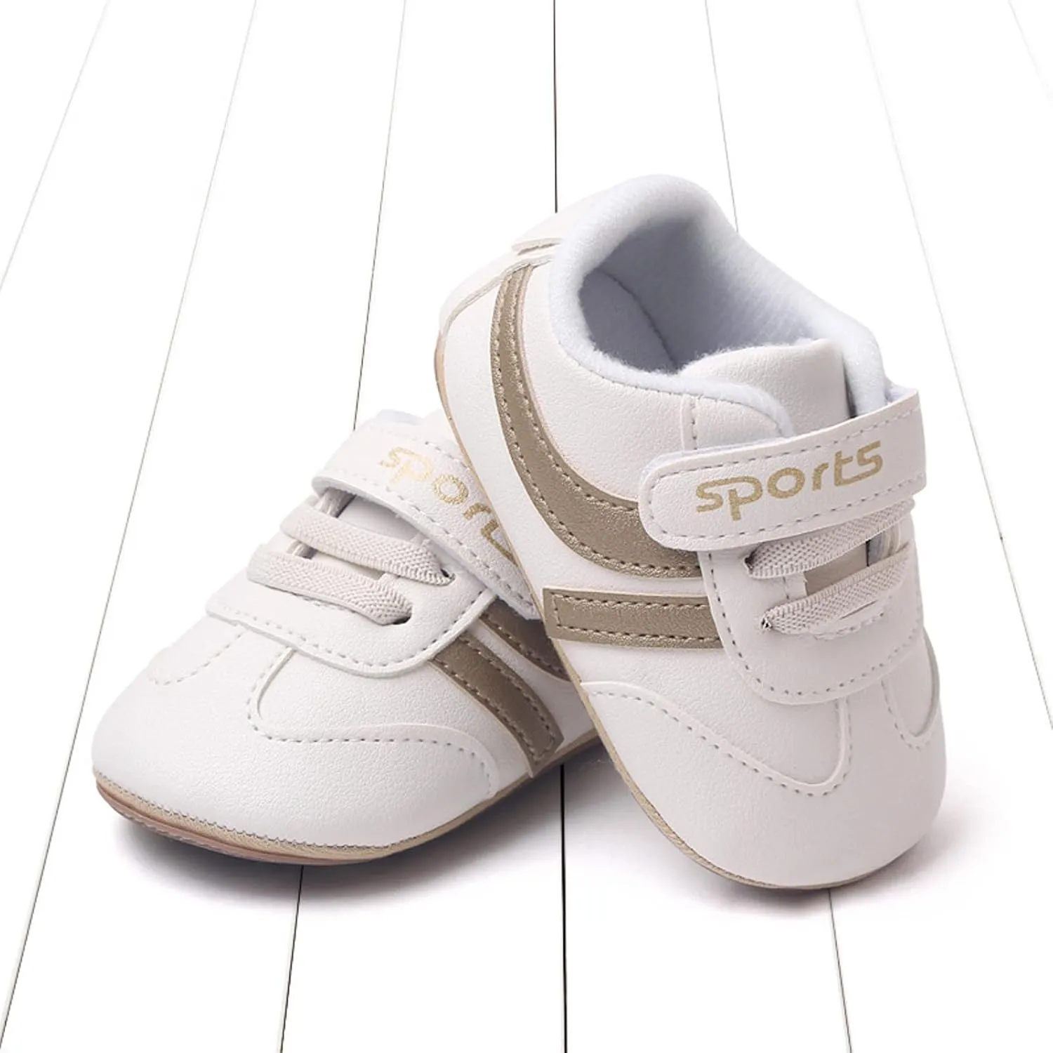 Baby Boys Girls ?xford Shoes PU Leather Soft Rubber Sole Sneakers Anti-Slip Toddler Ankle Boots Walking Shoes
