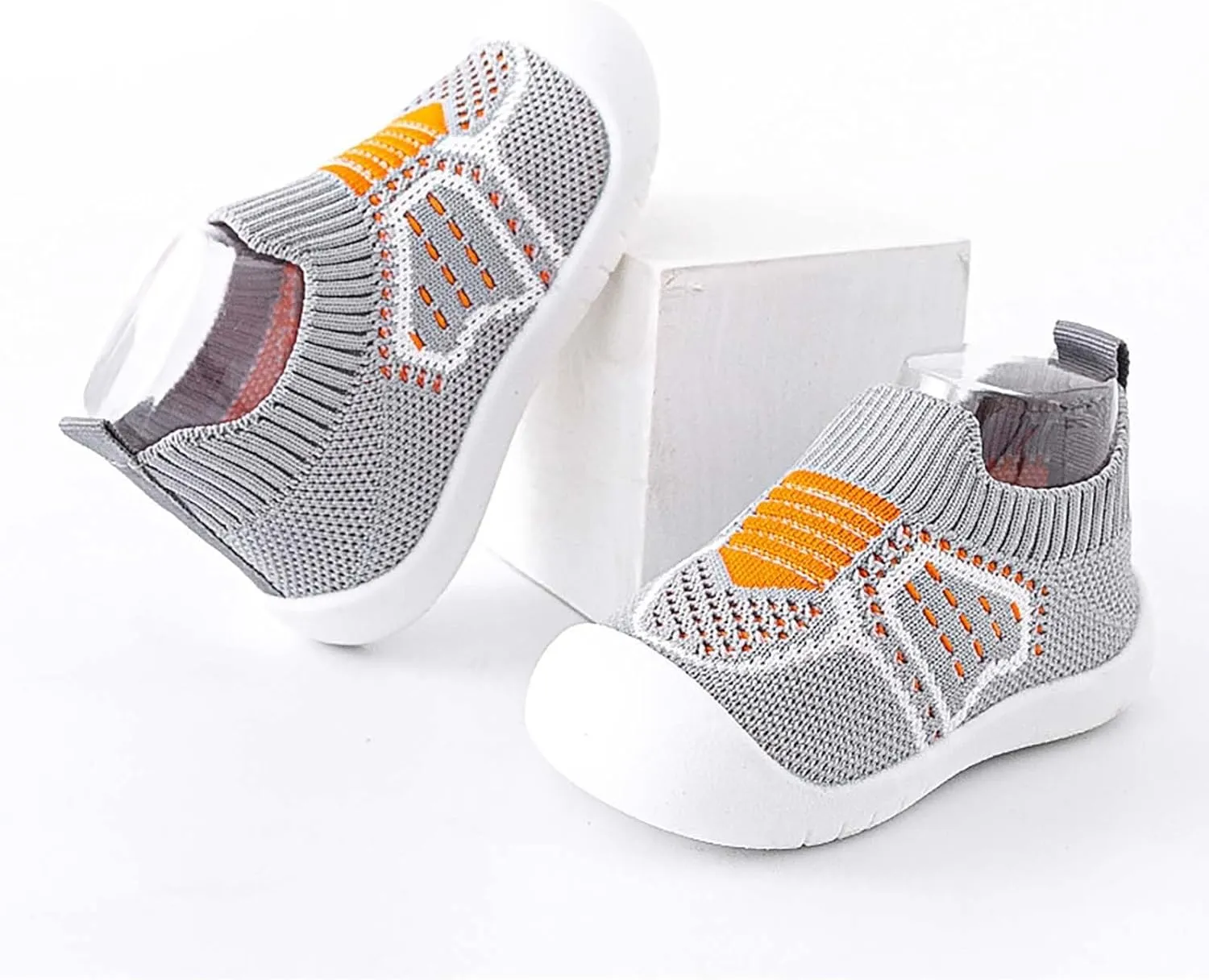 Baby Crib Shoes Boys Girls First Walking Shoes Non Slip Soft Sole Sneakers Toddler Infant Indoor Sock Shoes