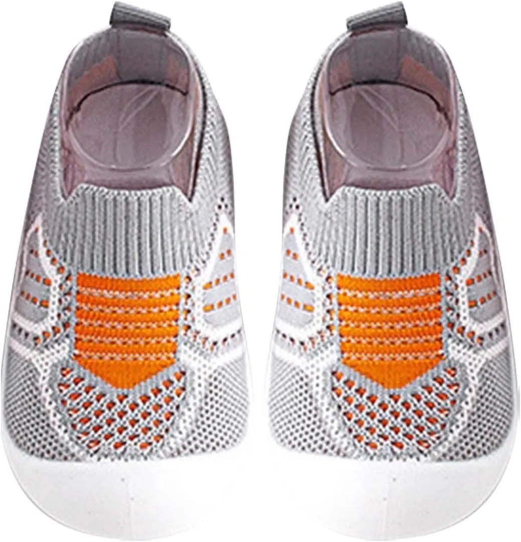 Baby Crib Shoes Boys Girls First Walking Shoes Non Slip Soft Sole Sneakers Toddler Infant Indoor Sock Shoes