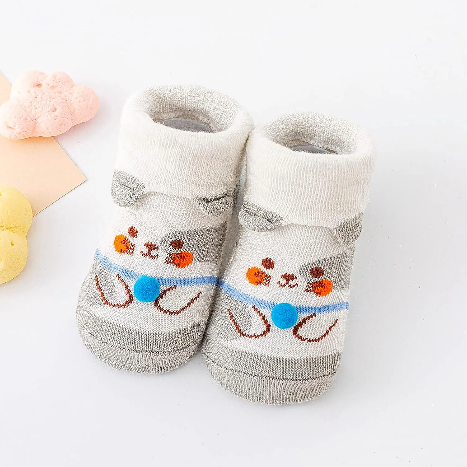 Baby First-Walking Shoes Trainers Toddler Boys Girls Soft Sole Non Slip Breathable Lightweight Slip-on Sneakers