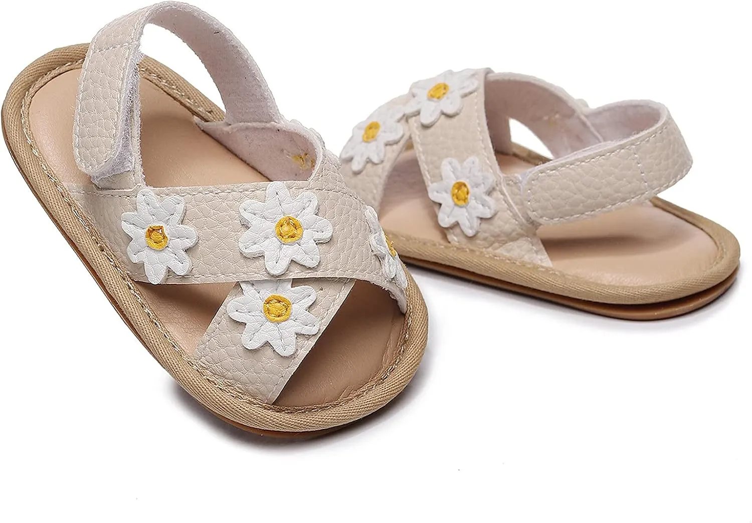 Baby Girl Boy Sandals Soft Anti-Slip Rubber Sole Infant Summer Outdoor Shoes Toddler Newborn First Walker Crib Shoes