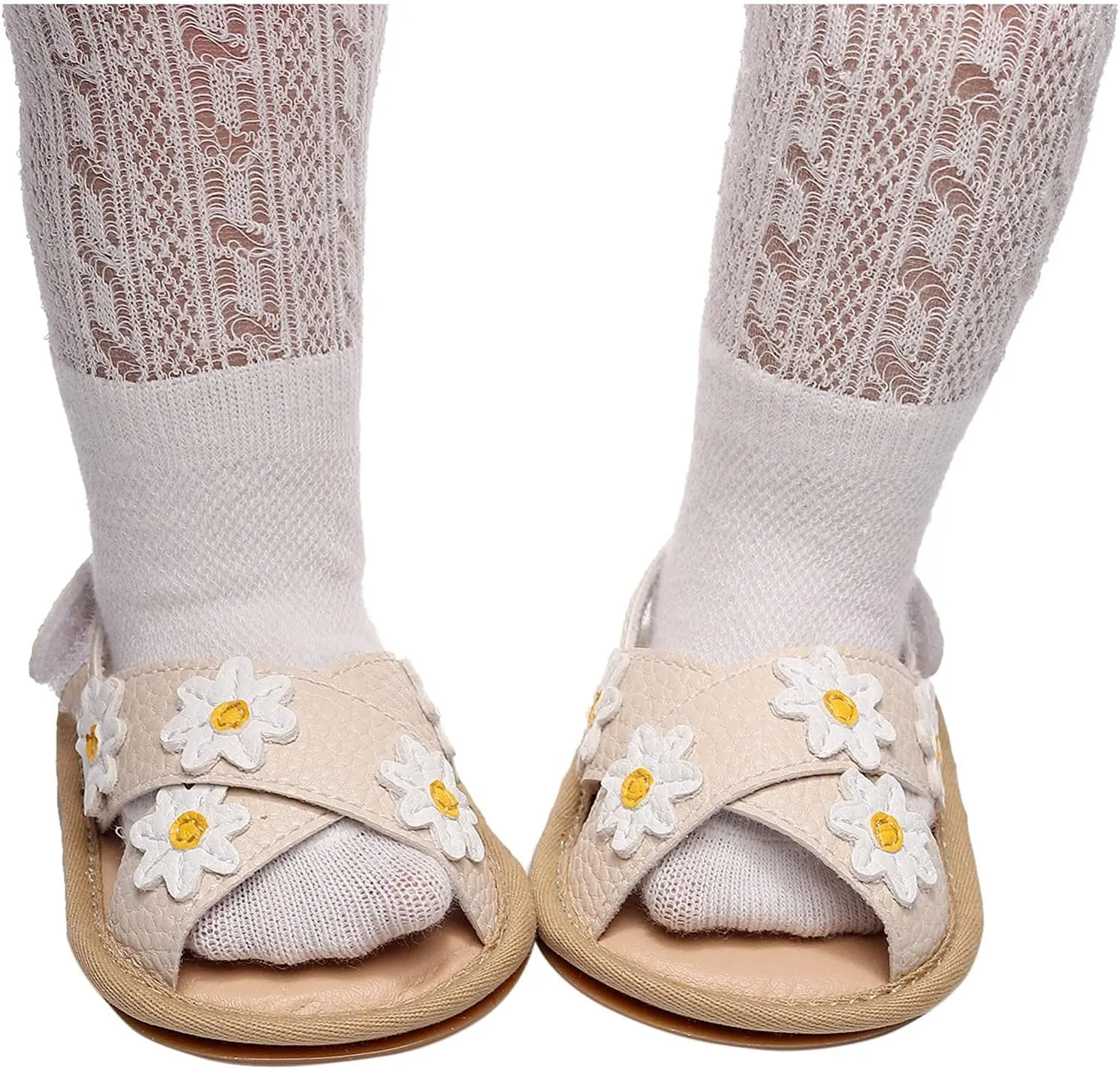 Baby Girl Boy Sandals Soft Anti-Slip Rubber Sole Infant Summer Outdoor Shoes Toddler Newborn First Walker Crib Shoes