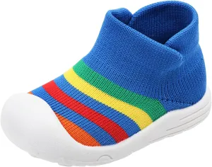 Baby Girl Sneakers Size 10 Shoes Rubber Socks Infant Baby Sole Slipper Boys Knit Girls Toddler Shoes Soft Baby Shoes Girls Shoes Size 3
