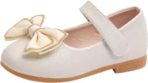 Baby Girl's Mary Jane Sandals Casual Shoes Flat Bottom Lightweight Fashion Bow-Front Mary Janes School Oxford Loafers Cute Sandal Shoes