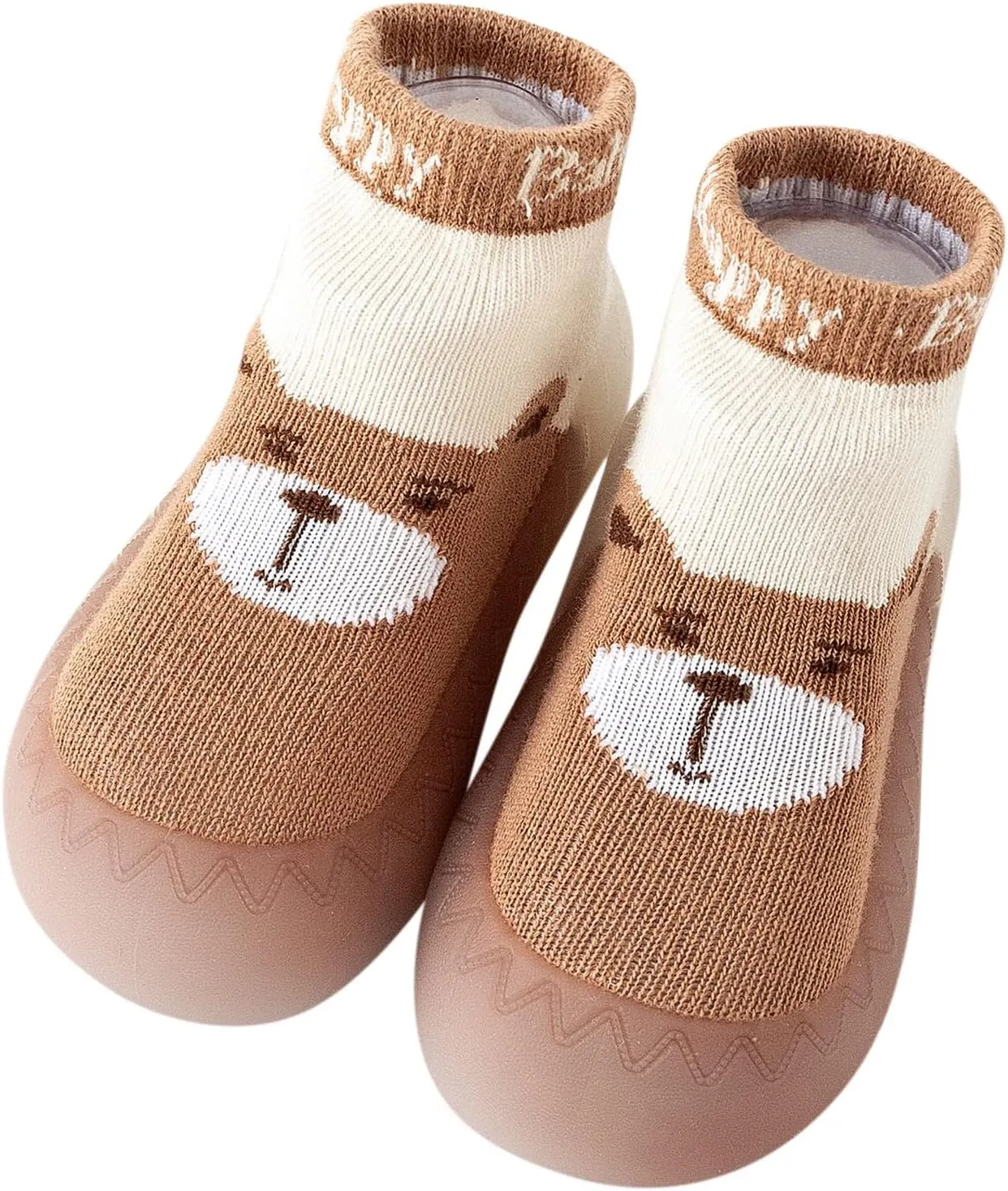 Baby Home Sneakers Girls Boys Lightweight Breathable Mesh First Walking Shoes Non Slip Soft Sole Sock Shoes