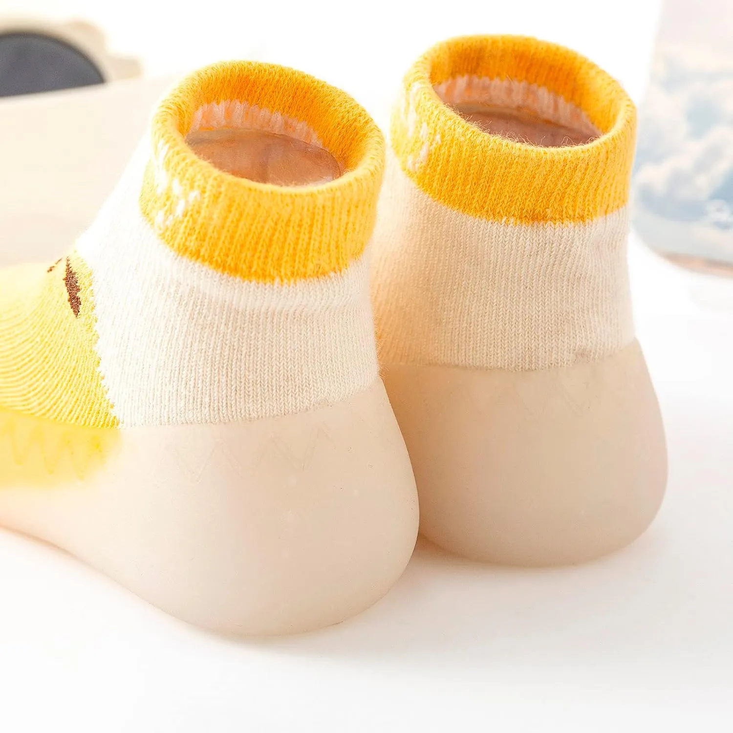 Baby Home Sneakers Girls Boys Lightweight Breathable Mesh First Walking Shoes Non Slip Soft Sole Sock Shoes