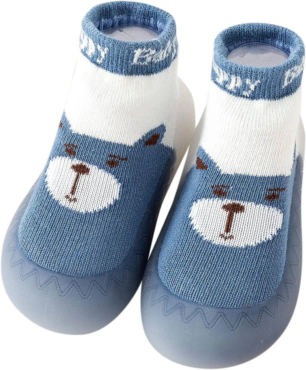 Baby Home Sneakers Girls Boys Lightweight Breathable Mesh First Walking Shoes Non Slip Soft Sole Sock Shoes