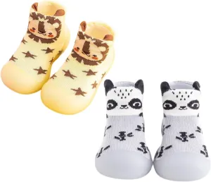 Baby Shoe Socks 6to12 Months Toddler Baby Girls Boys Sock Shoe Elastic Indoor Slipper Infant First Cats Soft Sole Rubber Shoes White Toddler Shoes