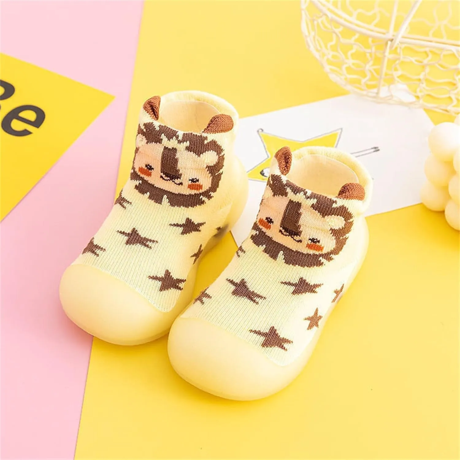 Baby Shoe Socks 6to12 Months Toddler Baby Girls Boys Sock Shoe Elastic Indoor Slipper Infant First Cats Soft Sole Rubber Shoes White Toddler Shoes