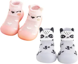 Baby Shoe Socks 6to12 Months Toddler Baby Girls Boys Sock Shoe Elastic Indoor Slipper Infant First Cats Soft Sole Rubber Shoes White Toddler Shoes
