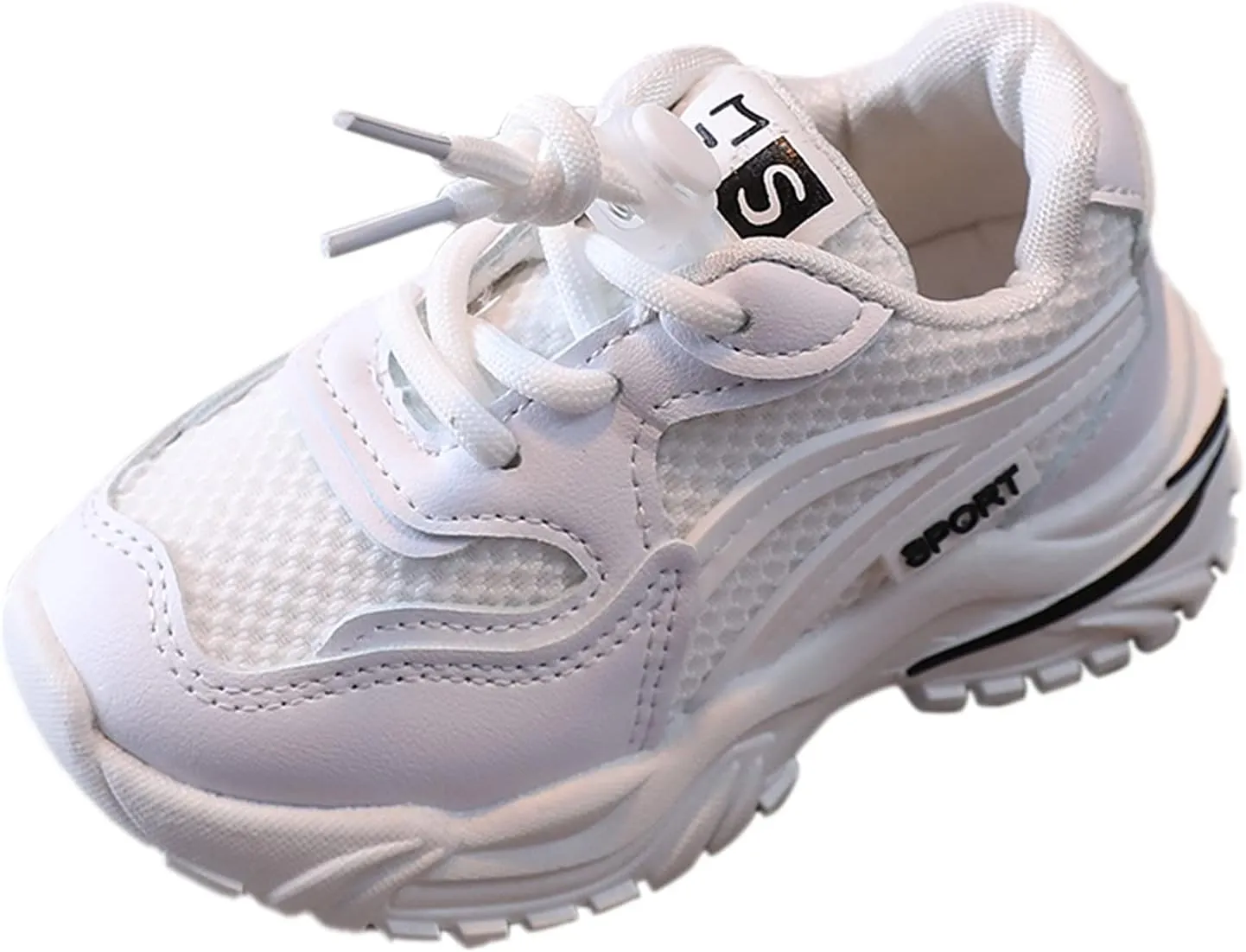 Baby Shoes Boys Girls Anti-Slip Mesh Breathable Shoes Soft Rubber Flat Sole Sneakers First Walking Crib Shoes