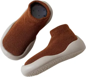 Baby Shoes Boys Girls First Walking Shoes Toddler Non Slip Slip On Sneakers Infant Knit Sock Shoes Floor Shoes