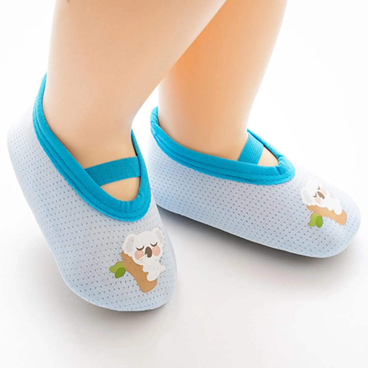 Baby Sock Shoes Boys Girls Summer Reticular Ventilation Soft Sole Sneakers with Walking Shoes for Babies 6to12 Months
