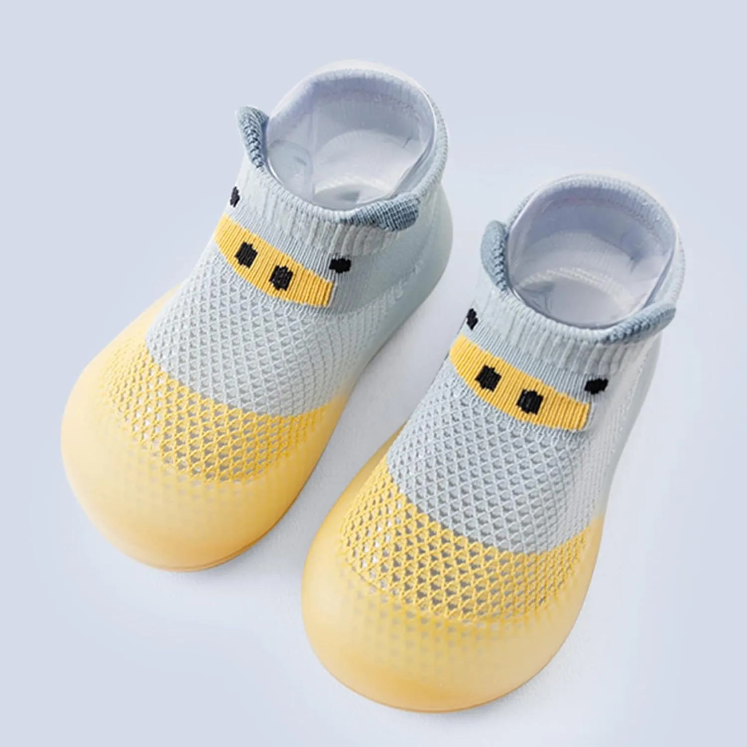 Baby Sock Shoes Toddler Cute Soft Rubber Sole Non Slip Floor Slipper for Boys Girls First Walking