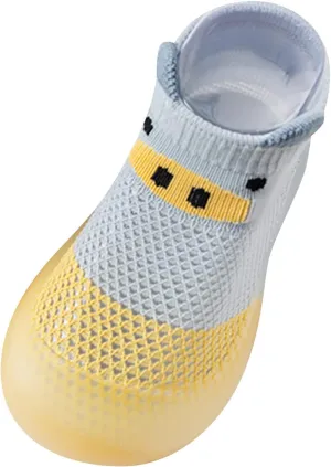 Baby Sock Shoes Toddler Cute Soft Rubber Sole Non Slip Floor Slipper for Boys Girls First Walking