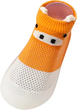 Baby Sock Shoes Toddler Cute Soft Rubber Sole Non Slip Floor Slipper for Boys Girls First Walking