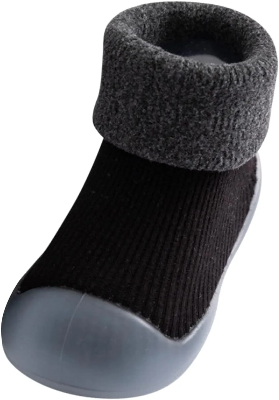 Baby Toddler First Walking Non-?Kid Shoes Boys Girls Soft Sole Breathable Knit Mesh Socks Shoes Slip on Slippers