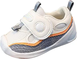 Baby Trainers Toddler Boys Girls Lightweight Breathable Sneakers Non Slip Soft Sole First Walking Shoes for Infant