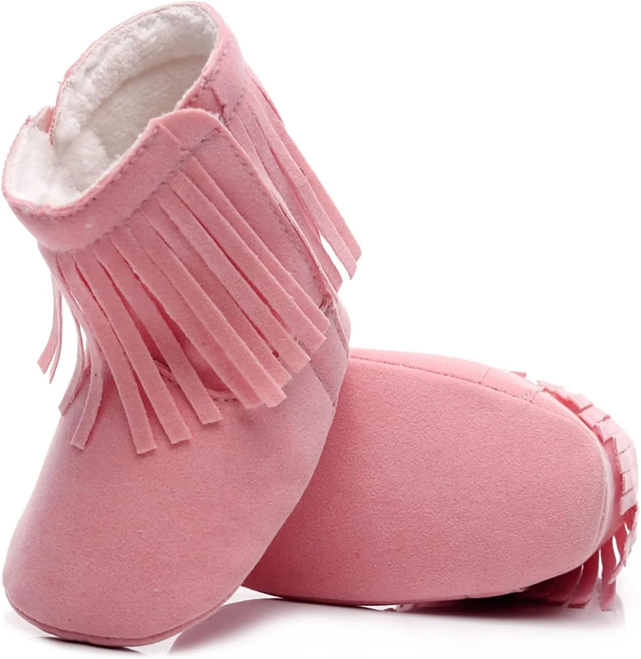 Boots Baby Oil Cotton Warm Soft Infant Girls Plush Snow Bowknot Boots Baby First Walkers Shoes Baby Shoes Soft Sole Boots Baby Boy