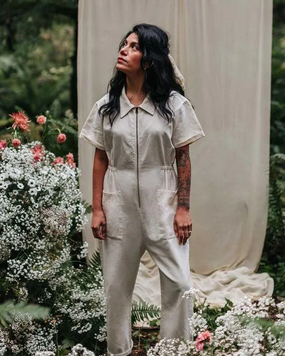 Cropped Utility Jumpsuit Outfit - Experience Comfort With Fashion