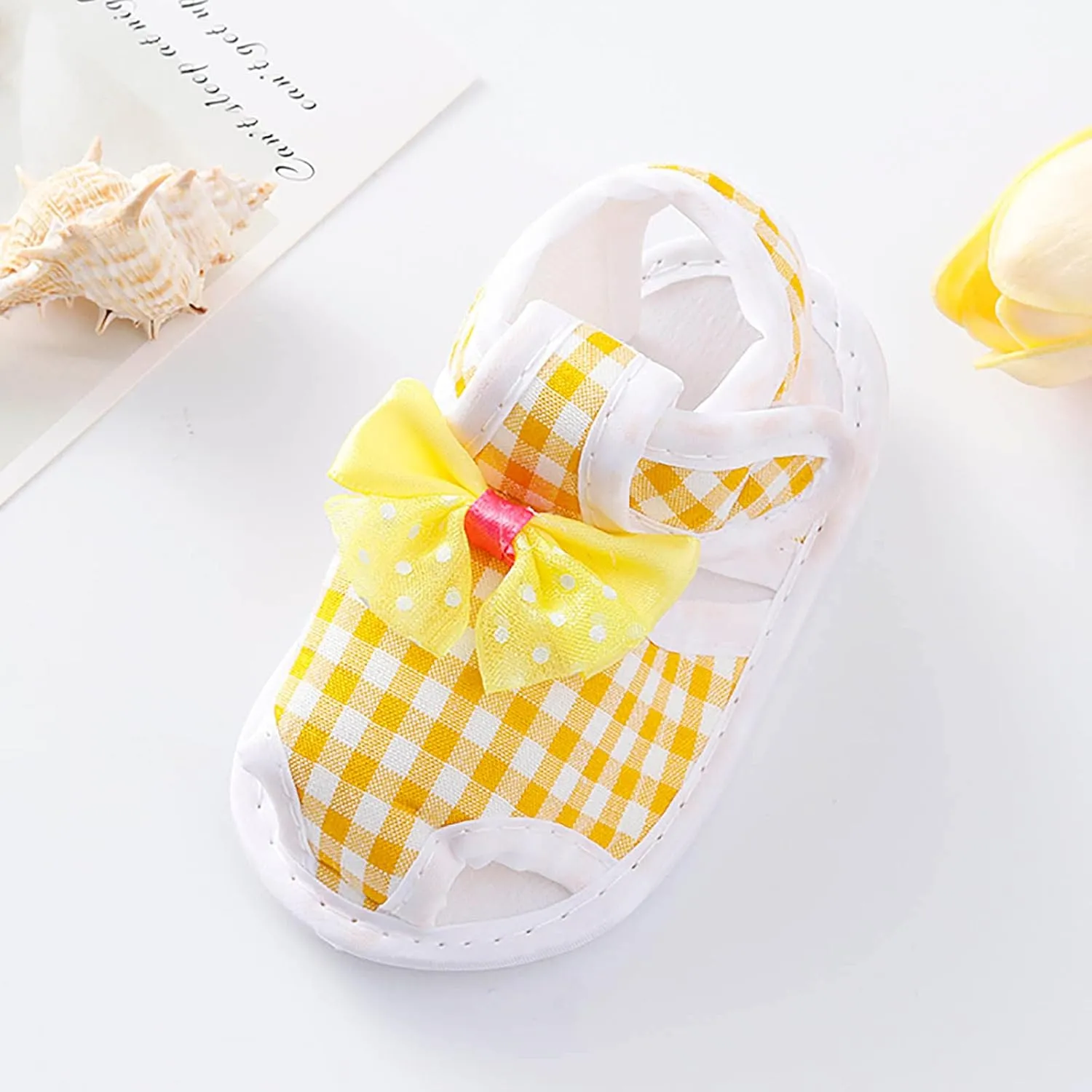EnJoCho Children Sneakers Baby Girls Boys Non-Slip Soft Sole Toddler Shoes Infant Toddler First Walkers Shoes Princess