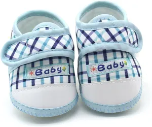 EnJoCho Flats for Children,Newborn InfantBaby Boys Girls Soft Sole Prewalker Warm Casual Flats Shoes for 0-12M (Blue-03#, 9-12M)