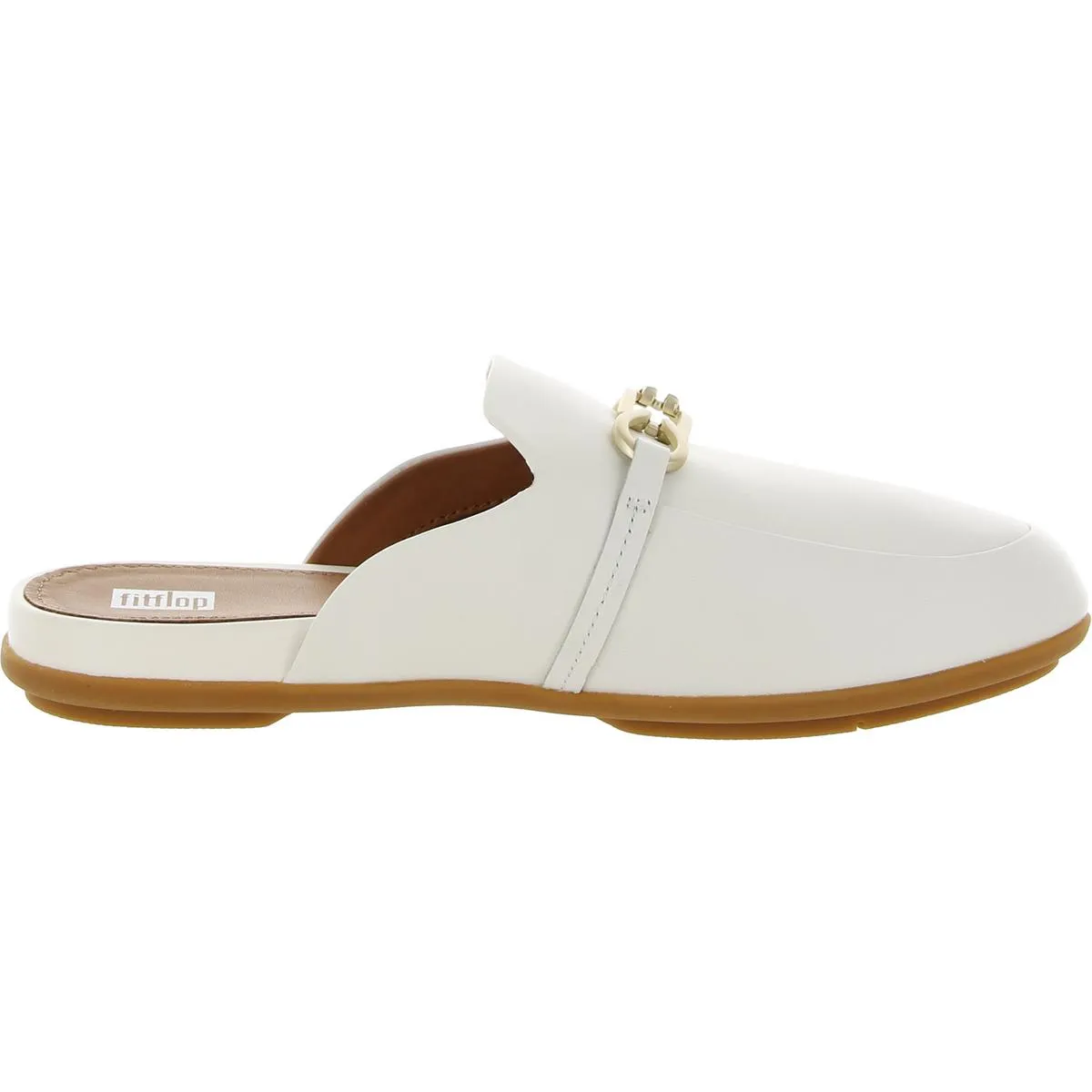 Fitflop Womens Gracie Leather Chain Mules