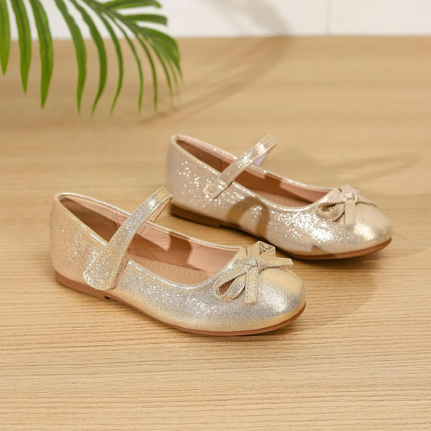 Girls Toddler Dress Shoes Ballet Mary Jane Flats for Baby Little Kids Girl