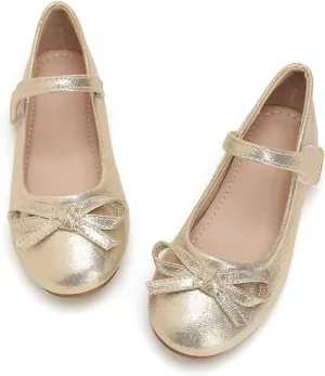 Girls Toddler Dress Shoes Ballet Mary Jane Flats for Baby Little Kids Girl