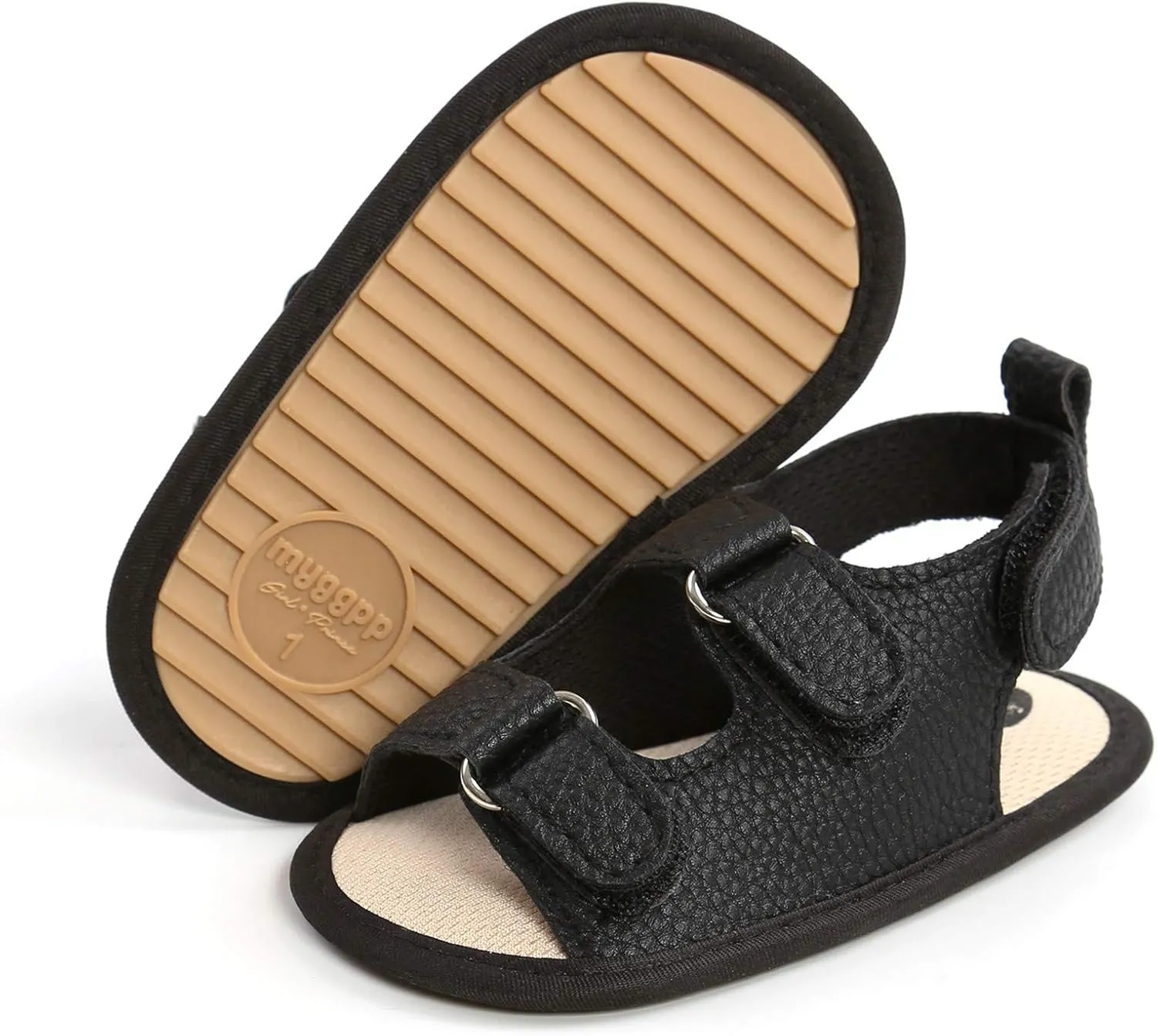 Infant Baby Boys Girls Sandals, Non-Slip Soft Sole Summer Toddler Walking Shoes, Lightweight Outdoor Flat Shoes