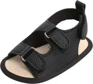 Infant Baby Boys Girls Sandals, Non-Slip Soft Sole Summer Toddler Walking Shoes, Lightweight Outdoor Flat Shoes