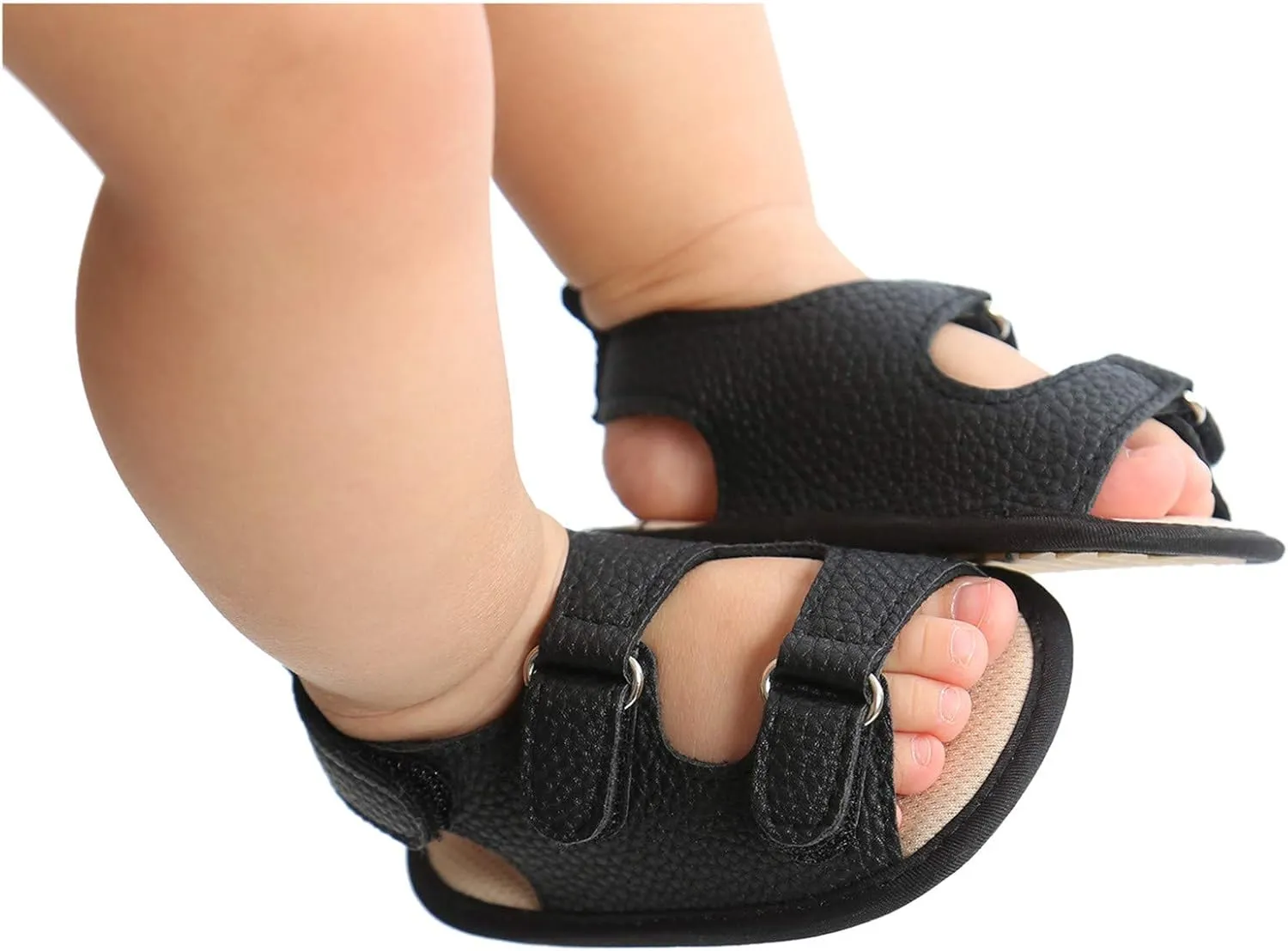 Infant Baby Boys Girls Sandals, Non-Slip Soft Sole Summer Toddler Walking Shoes, Lightweight Outdoor Flat Shoes