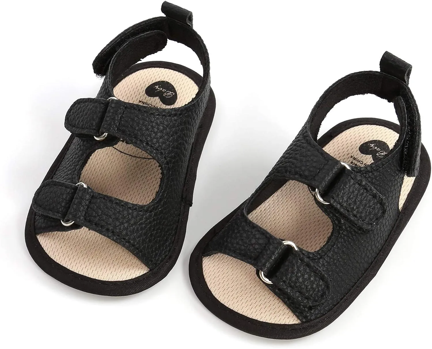 Infant Baby Boys Girls Sandals, Non-Slip Soft Sole Summer Toddler Walking Shoes, Lightweight Outdoor Flat Shoes
