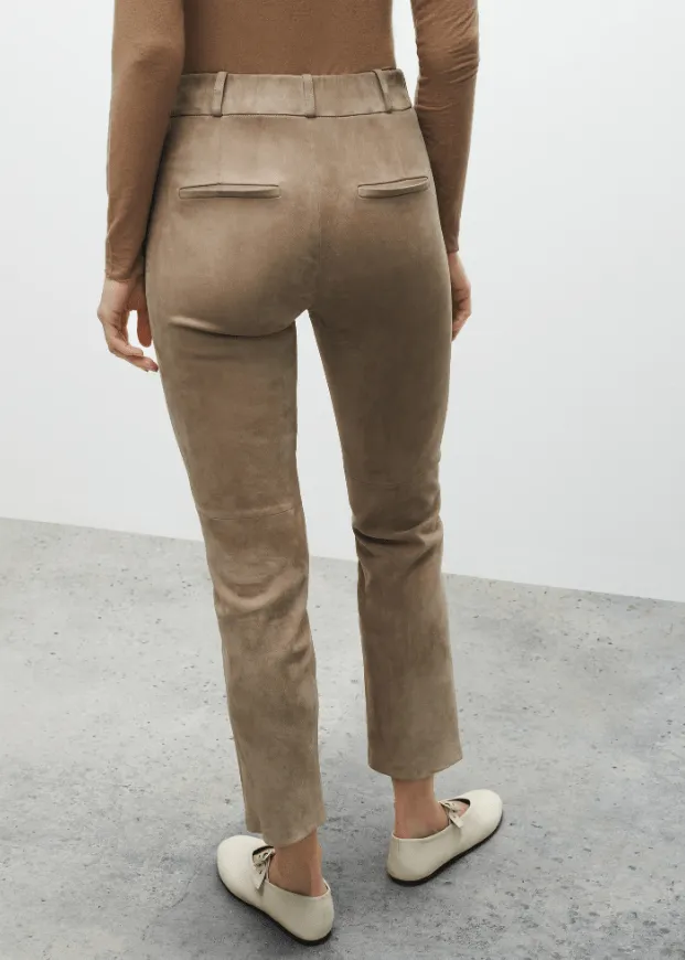Jen Suede Slim Fit Pant