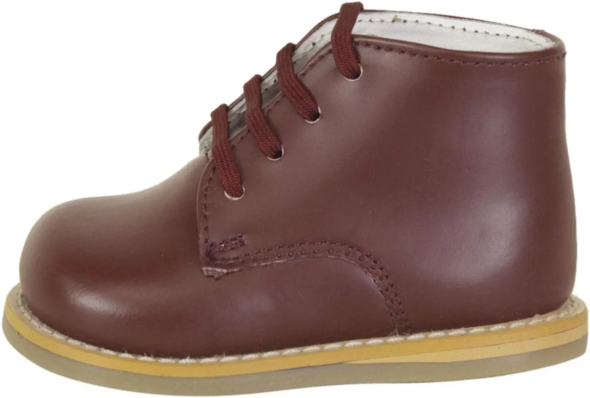 Josmo Infant/Toddler Boy's Logan Burgundy Oxfords Shoes