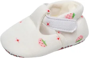 Kids Cotton Soft Sandals Indoor Casual Breathable Light Shoes Baby Boys Girls First Walking Ankle Cute Comfy Sneaker