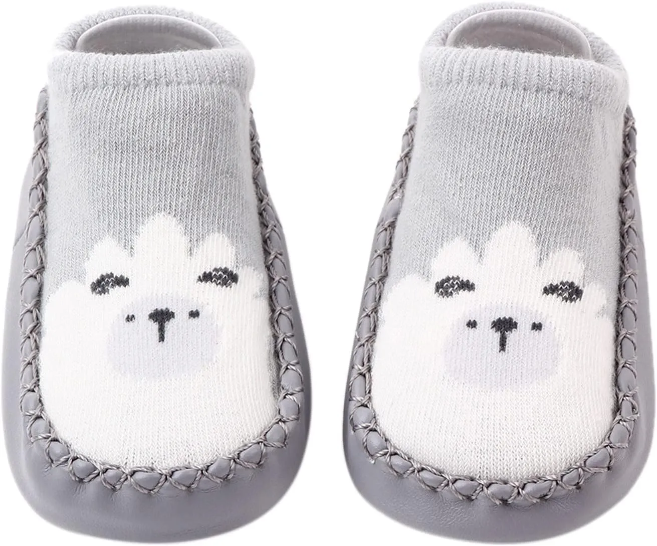 Korean Version Infant Low Top Toddler Shoes and Socks Children's Baby Floor Boat Socks Slipper Hole Bow Baby Us Shoes