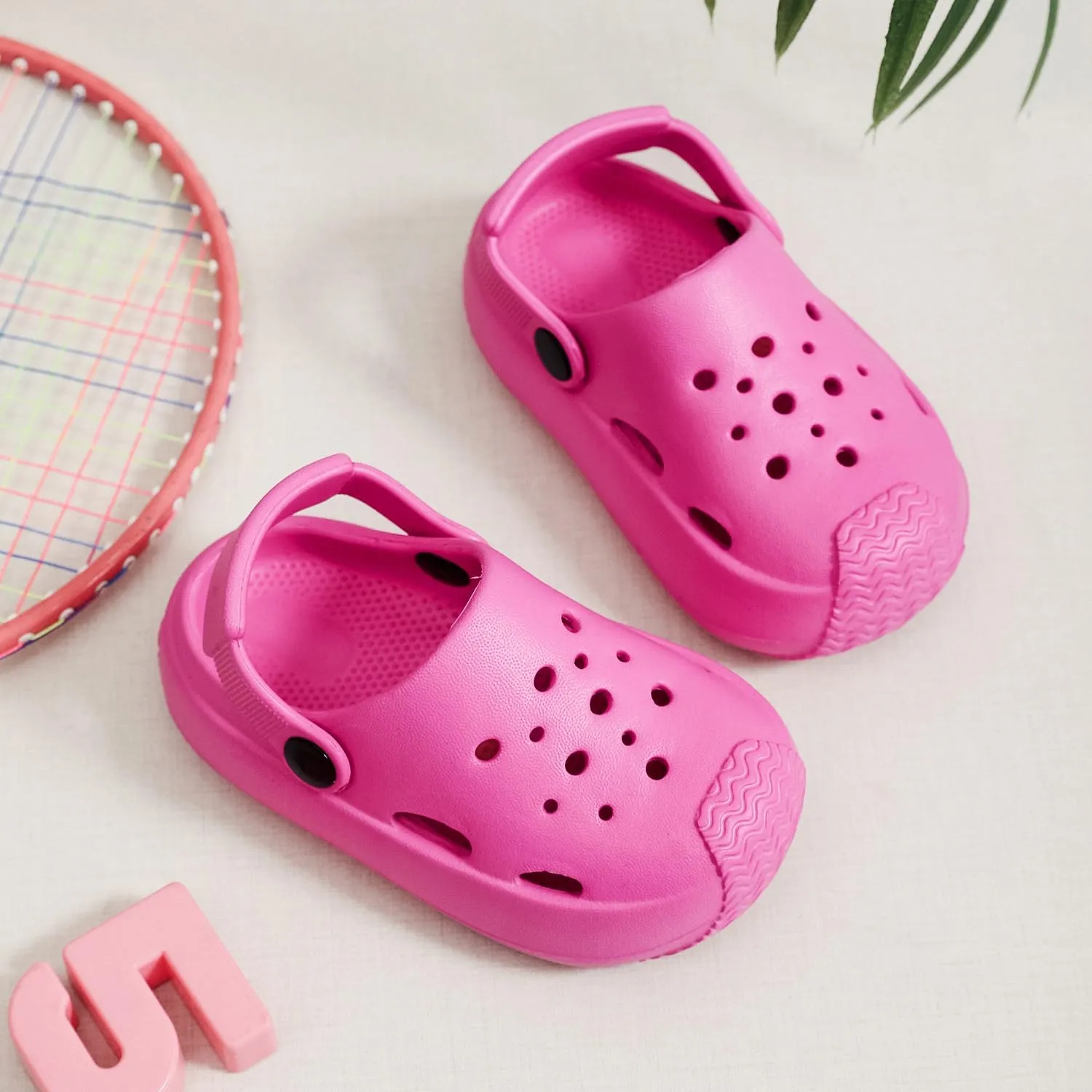 Little Kids Clogs Toddler Girls Boys Sandals Cute Garden Clogs Water Shoes Slip on Beach Pool Slides Slippers