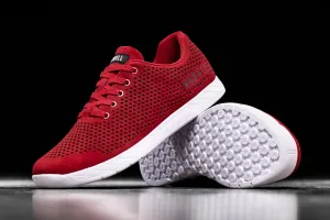 RACING RED SUEDE TRAINER (WOMEN'S)