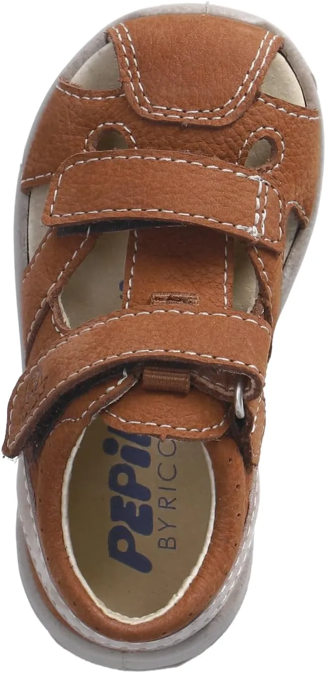 RICOSTA Girls and Boys Velcro Shoes KASPI, Kids Running Shoes, Width: Medium, Terracare
