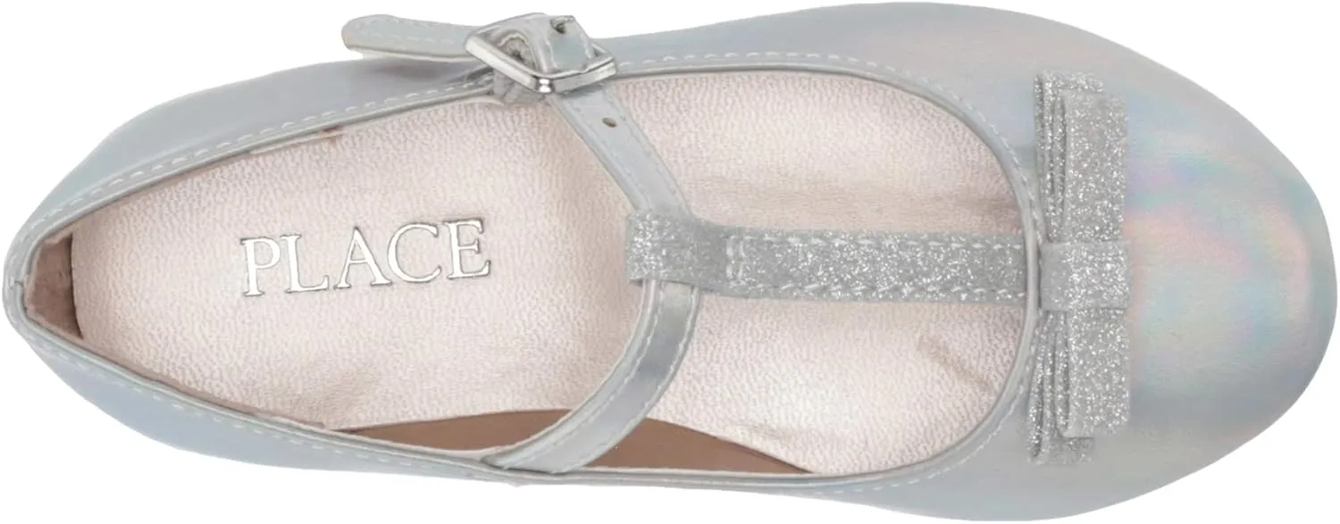 The Children's Place Baby-Girl's Sparkle Ballet Flats