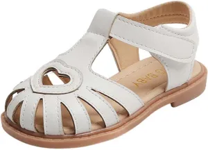 Toddler Baby Girls Sandals Slip On Falts Shoes Cute Weave Hollow Out Non-Slip Soft Sole Beach Sandal Shoe Comfort R-776 Beige 11