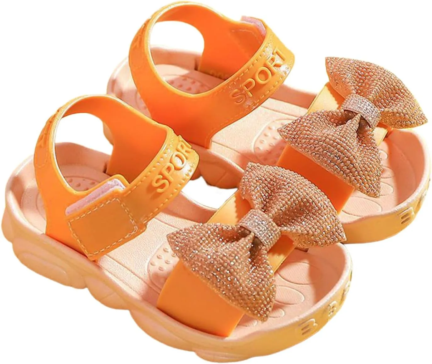 Toddler Girl Shoes Toddler Kids Infant Girls Soild Bowknot Princress Shoes Soft Sole Non Slip First Walkers
